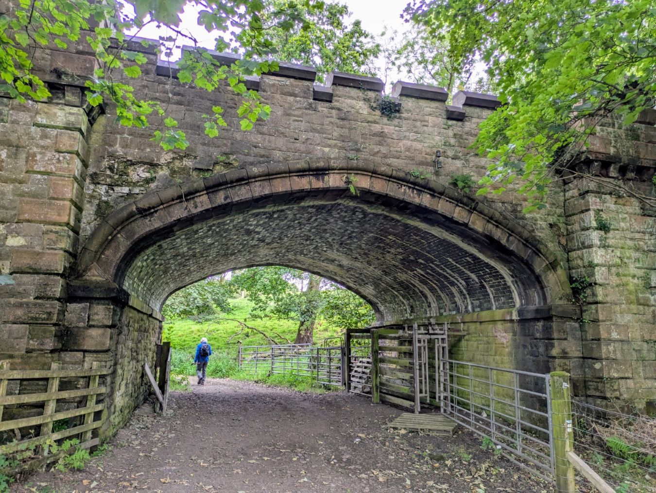 disused railway bridge